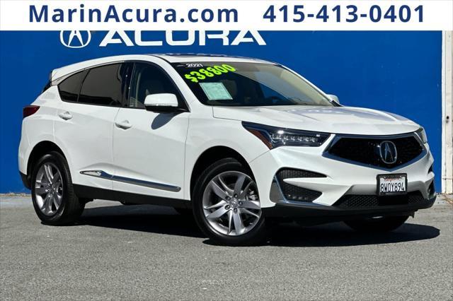 used 2021 Acura RDX car, priced at $38,700