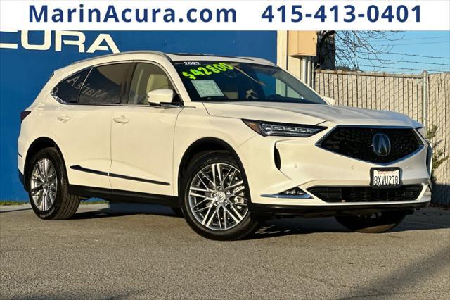 used 2022 Acura MDX car, priced at $41,800