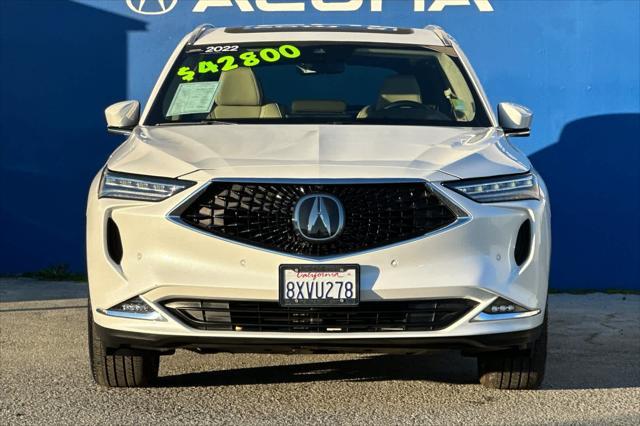 used 2022 Acura MDX car, priced at $41,800