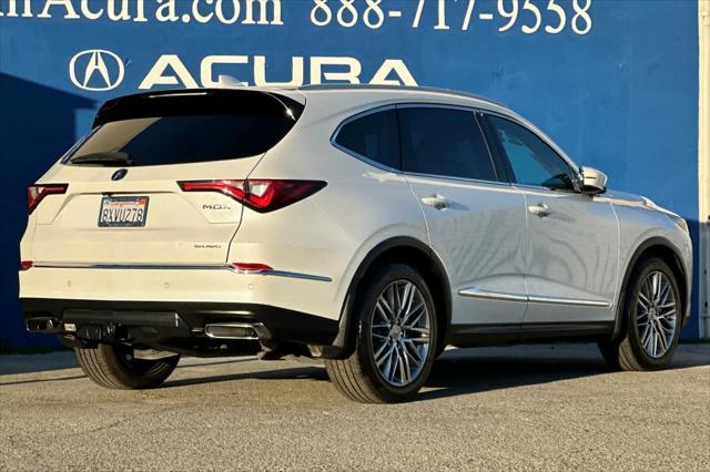 used 2022 Acura MDX car, priced at $41,800