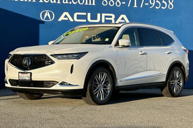 used 2022 Acura MDX car, priced at $41,800