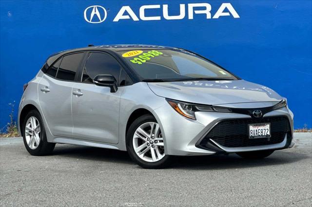 used 2021 Toyota Corolla Hatchback car, priced at $20,800
