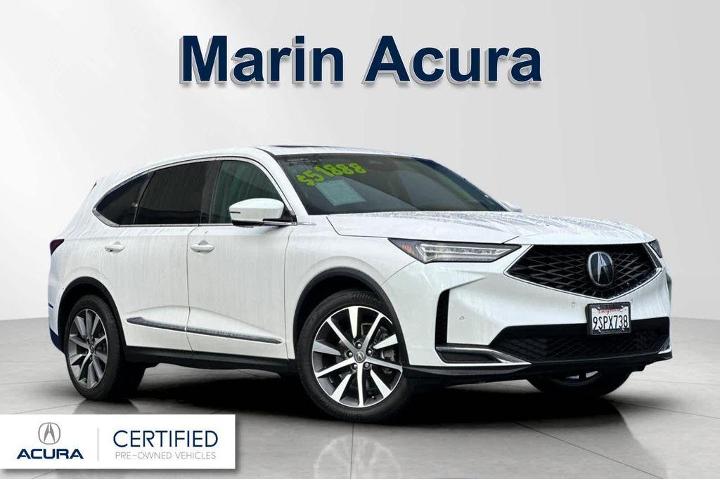 used 2025 Acura MDX car, priced at $49,800
