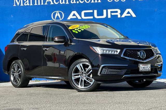 used 2017 Acura MDX car, priced at $19,998