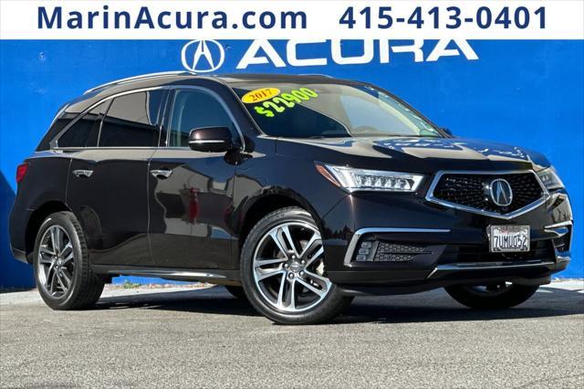 used 2017 Acura MDX car, priced at $19,998