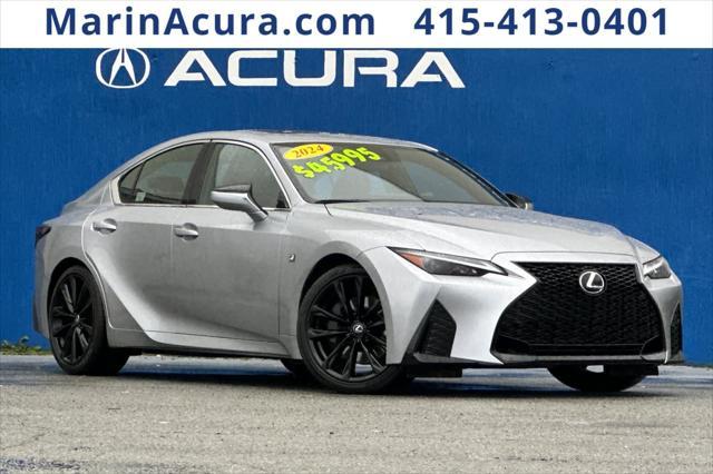 used 2024 Lexus IS 350 car, priced at $44,888