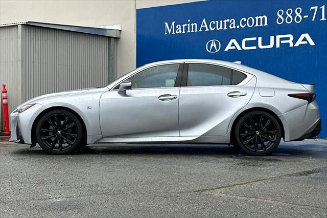 used 2024 Lexus IS 350 car, priced at $44,888