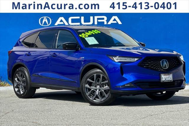 used 2023 Acura MDX car, priced at $53,800