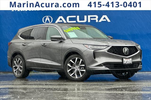 used 2024 Acura MDX car, priced at $49,800