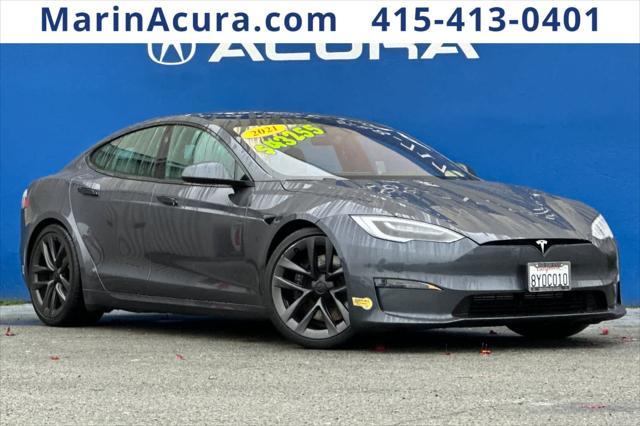 used 2021 Tesla Model S car, priced at $42,988