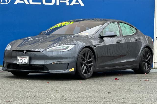 used 2021 Tesla Model S car, priced at $42,988