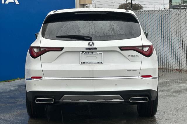 new 2025 Acura MDX car, priced at $60,750