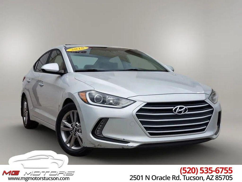 used 2018 Hyundai Elantra car, priced at $9,995