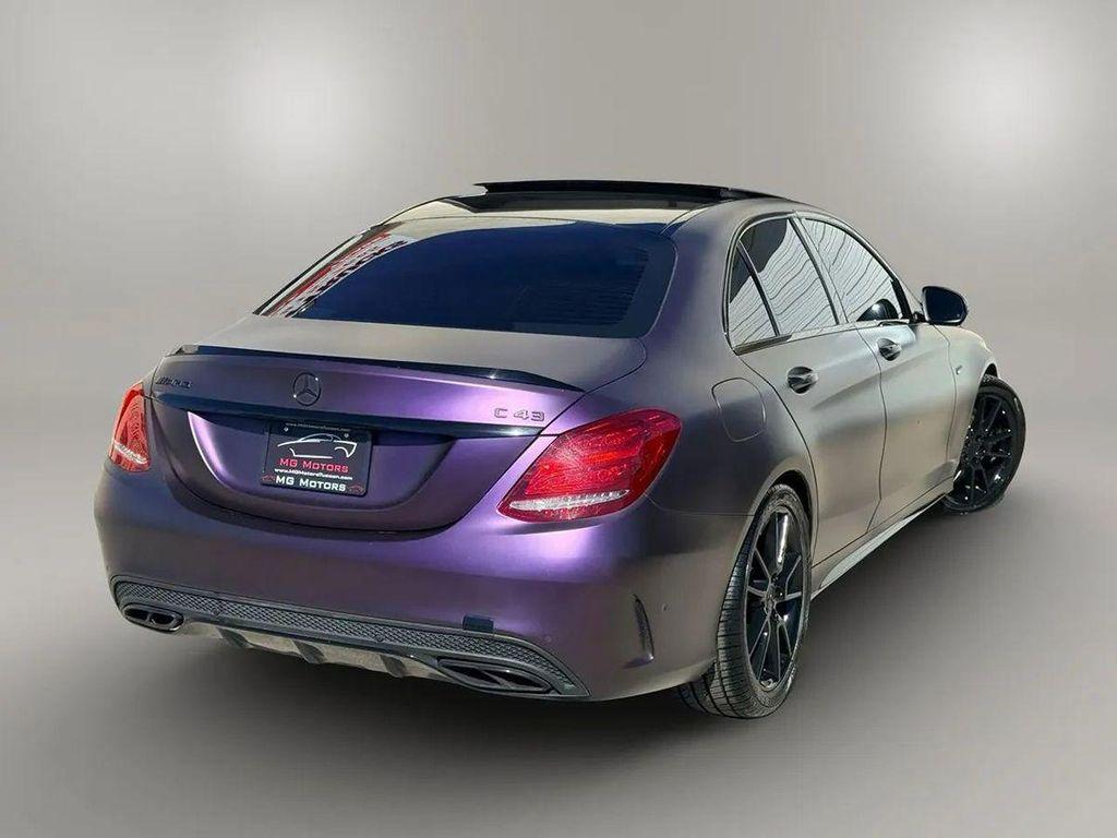 used 2017 Mercedes-Benz AMG C 43 car, priced at $22,995