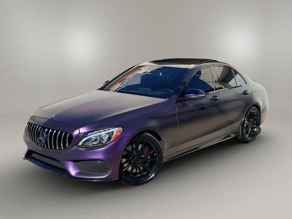 used 2017 Mercedes-Benz AMG C 43 car, priced at $22,995