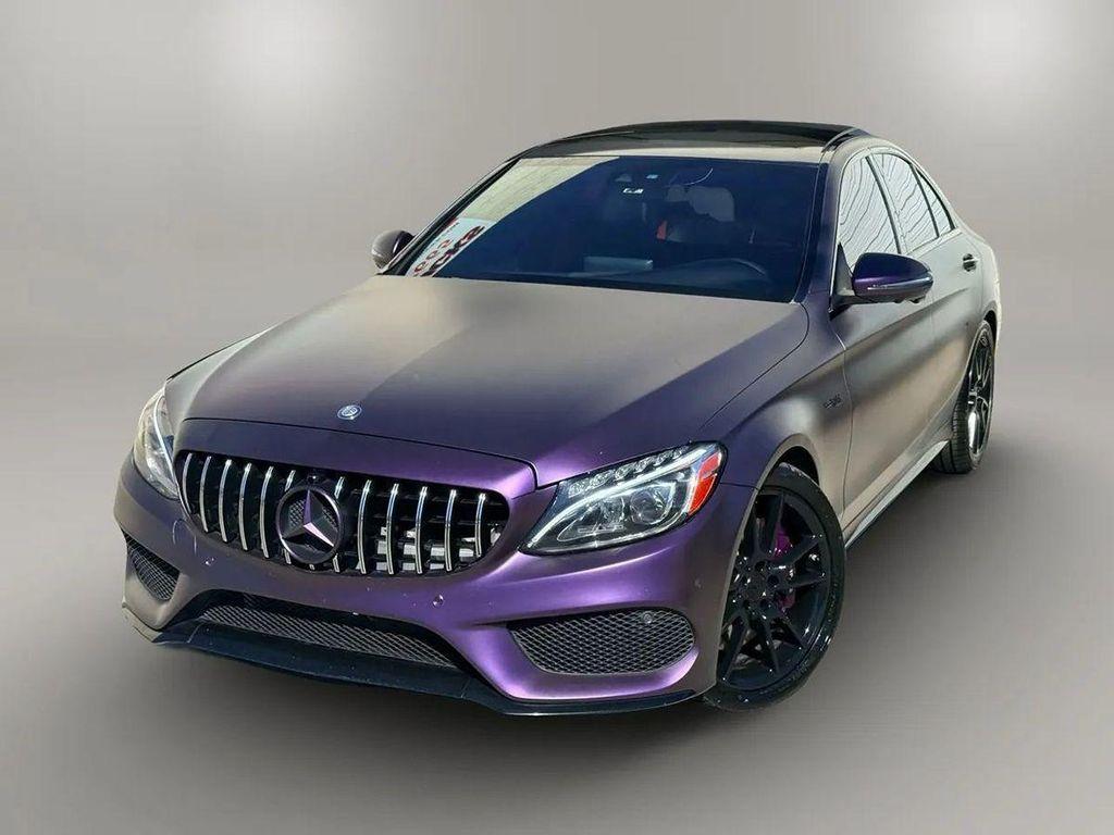 used 2017 Mercedes-Benz AMG C 43 car, priced at $22,995