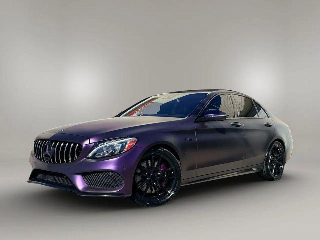 used 2017 Mercedes-Benz AMG C 43 car, priced at $22,995