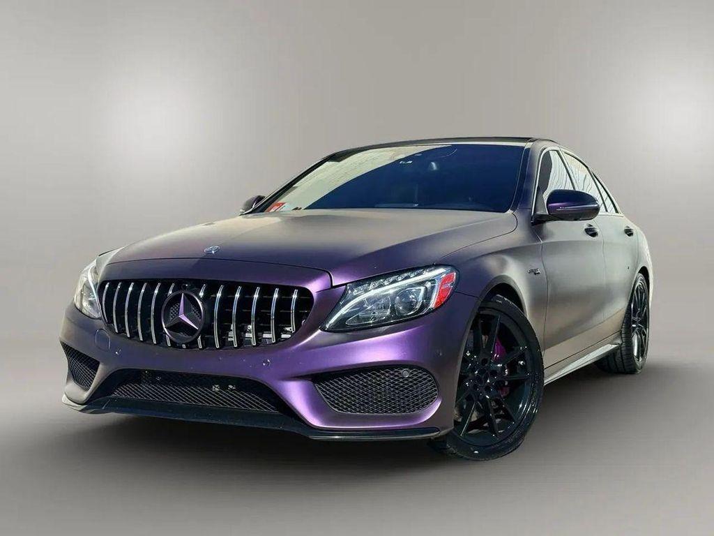 used 2017 Mercedes-Benz AMG C 43 car, priced at $22,995