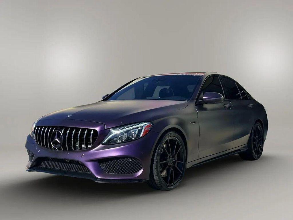 used 2017 Mercedes-Benz AMG C 43 car, priced at $22,995