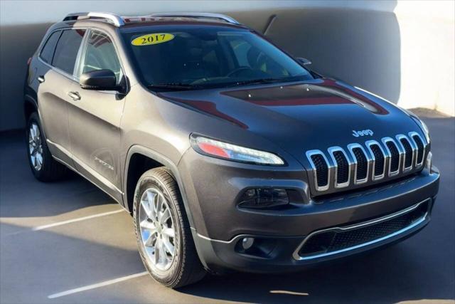 used 2017 Jeep Cherokee car, priced at $12,695