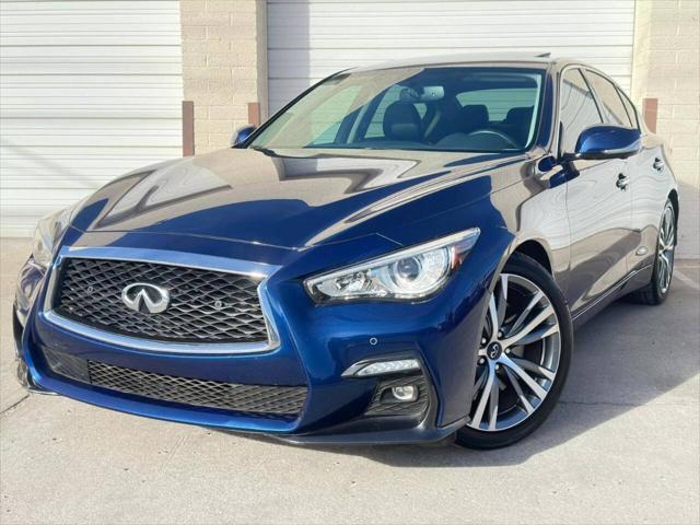 used 2018 INFINITI Q50 car, priced at $23,995