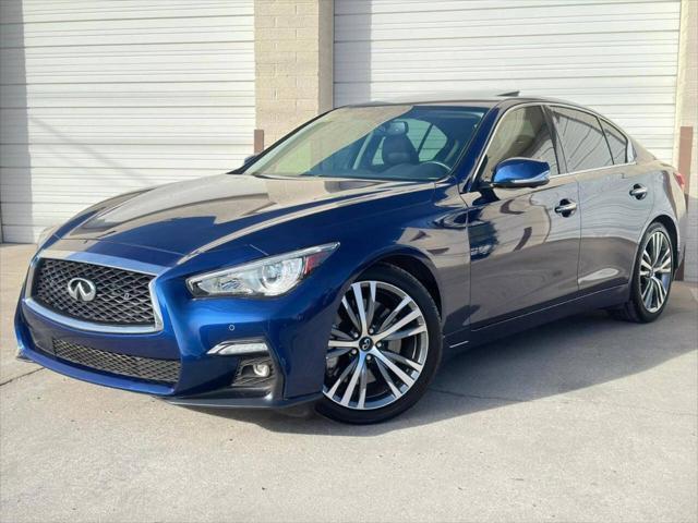 used 2018 INFINITI Q50 car, priced at $23,995