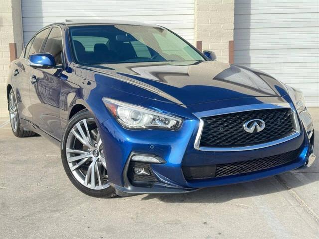 used 2018 INFINITI Q50 car, priced at $23,995