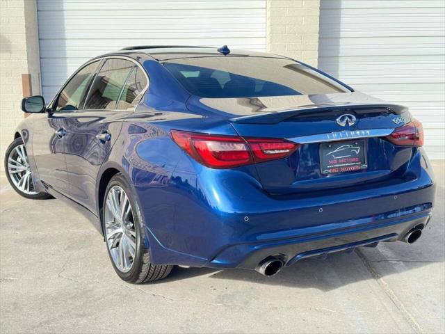 used 2018 INFINITI Q50 car, priced at $23,995