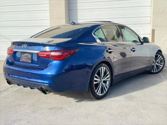 used 2018 INFINITI Q50 car, priced at $23,995