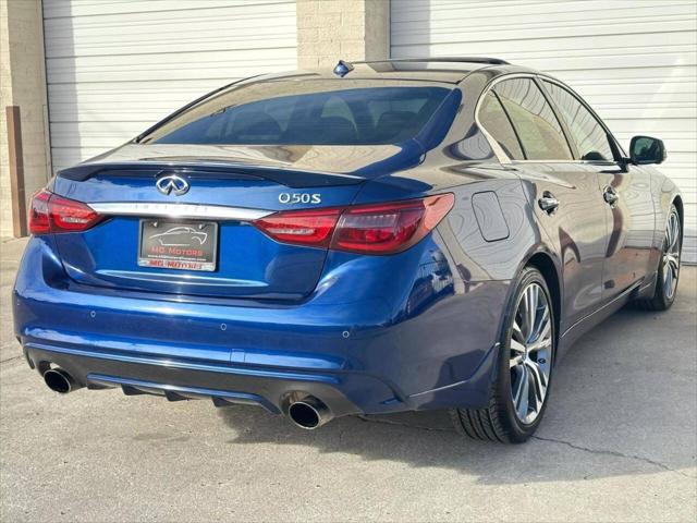 used 2018 INFINITI Q50 car, priced at $23,995