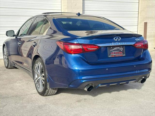 used 2018 INFINITI Q50 car, priced at $23,995