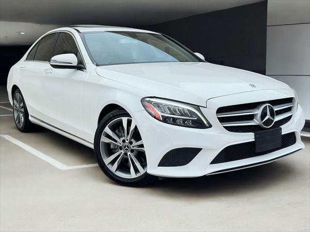 used 2019 Mercedes-Benz C-Class car, priced at $22,995