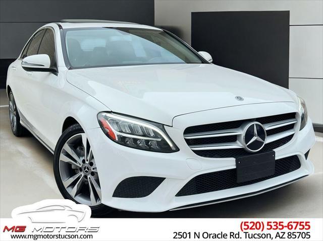 used 2019 Mercedes-Benz C-Class car, priced at $21,895