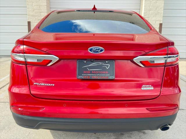 used 2020 Ford Fusion car, priced at $15,595