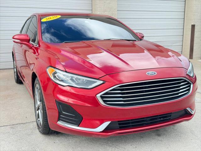 used 2020 Ford Fusion car, priced at $15,595