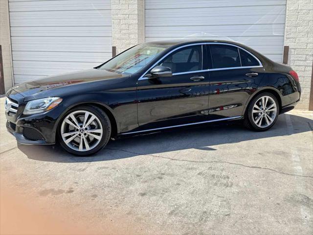 used 2018 Mercedes-Benz C-Class car, priced at $16,995