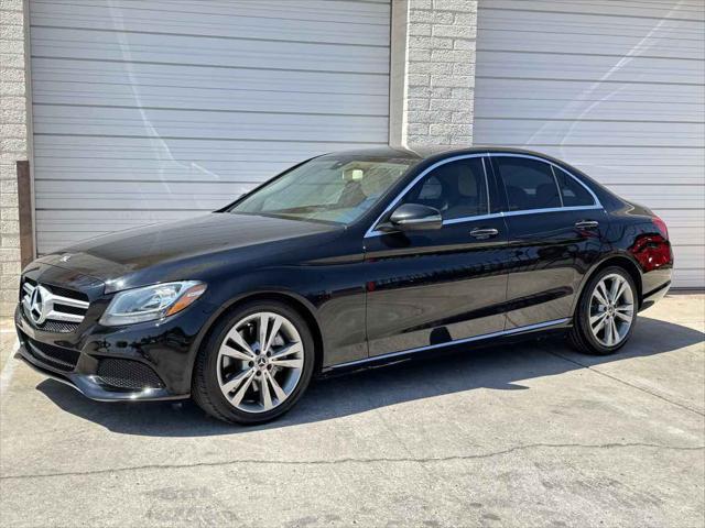 used 2018 Mercedes-Benz C-Class car, priced at $16,995