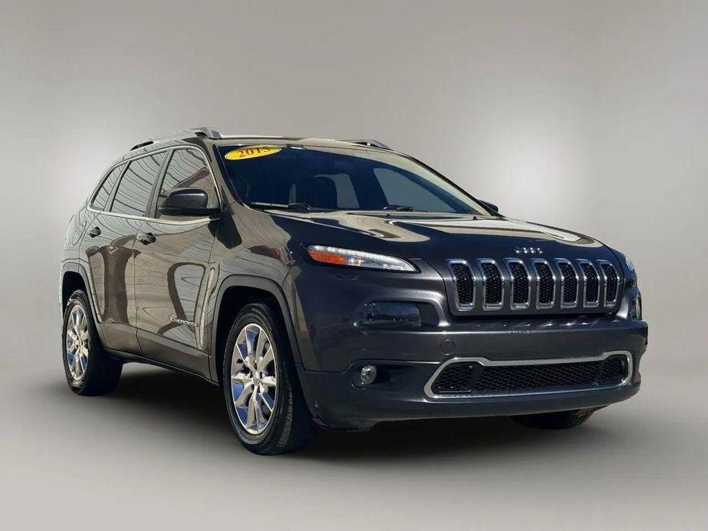 used 2015 Jeep Cherokee car, priced at $9,995