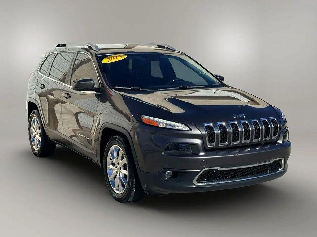 used 2015 Jeep Cherokee car, priced at $9,995