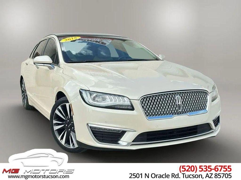 used 2018 Lincoln MKZ Hybrid car, priced at $14,695