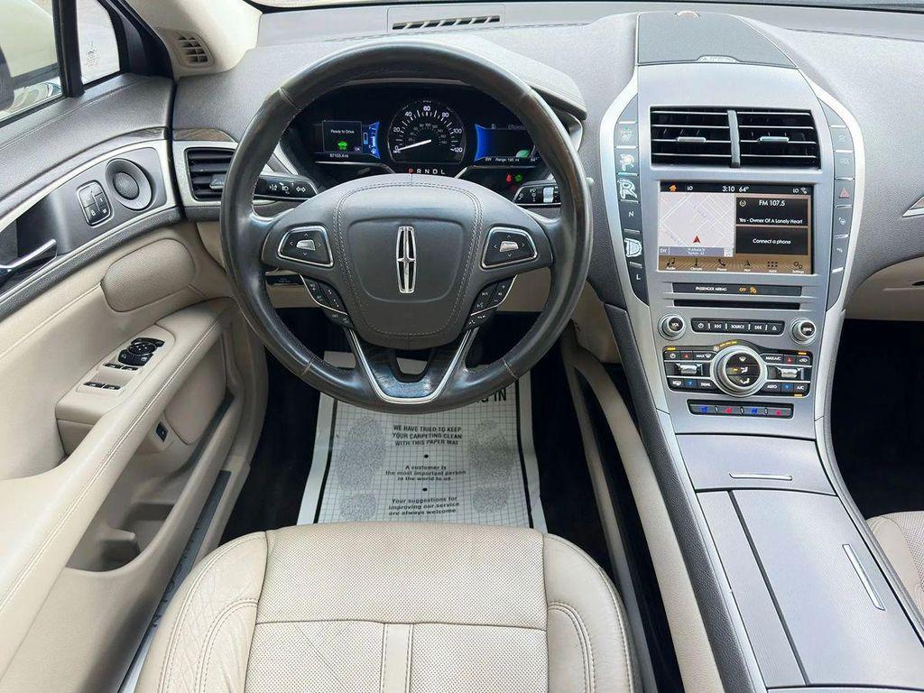 used 2018 Lincoln MKZ Hybrid car, priced at $14,695