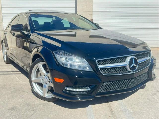 used 2014 Mercedes-Benz CLS-Class car, priced at $19,995