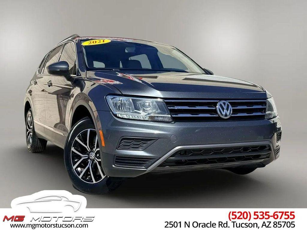 used 2021 Volkswagen Tiguan car, priced at $13,995