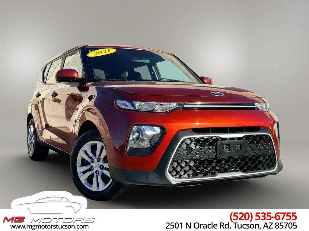 used 2021 Kia Soul car, priced at $14,495
