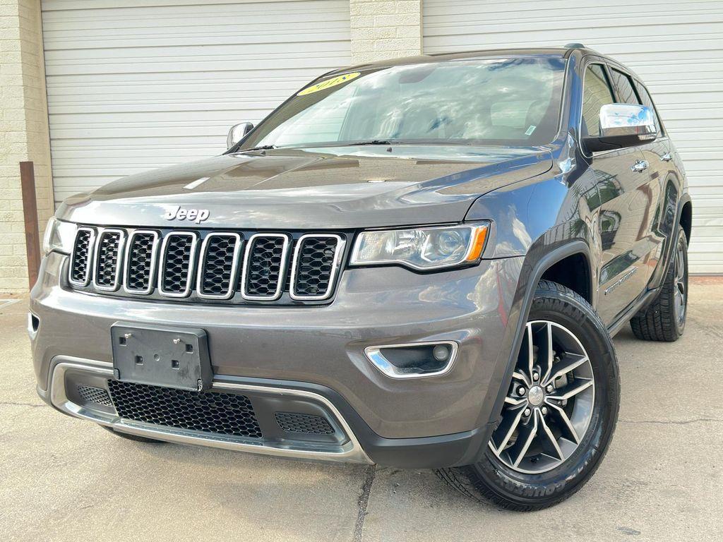 used 2018 Jeep Grand Cherokee car, priced at $17,200