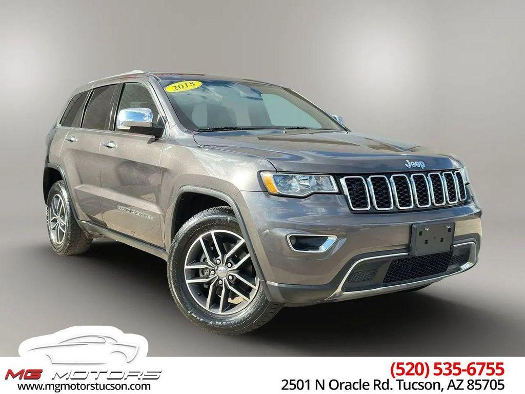 used 2018 Jeep Grand Cherokee car, priced at $16,995