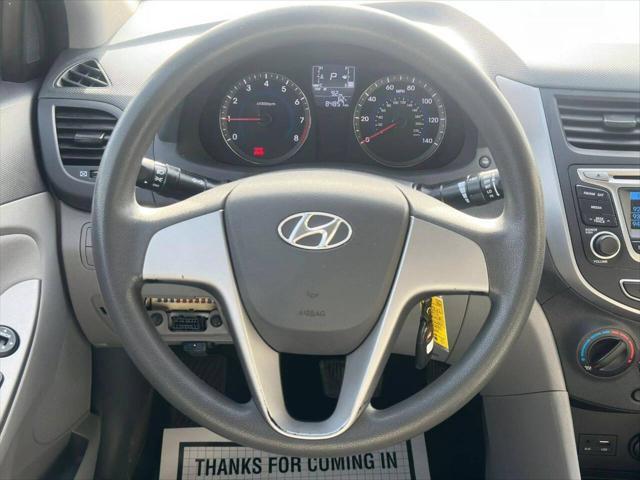 used 2017 Hyundai Accent car, priced at $9,495