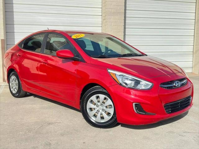 used 2017 Hyundai Accent car, priced at $9,495