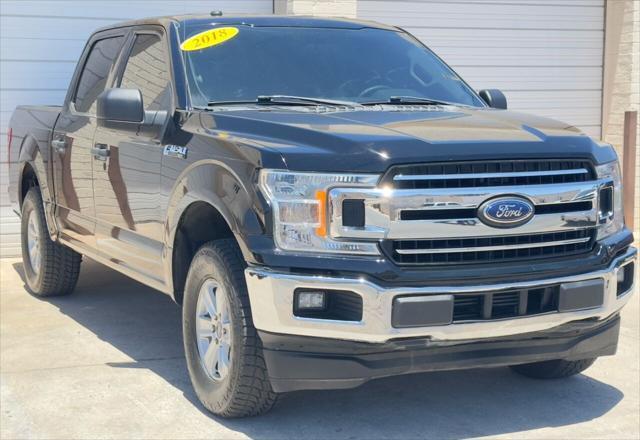 used 2018 Ford F-150 car, priced at $18,995