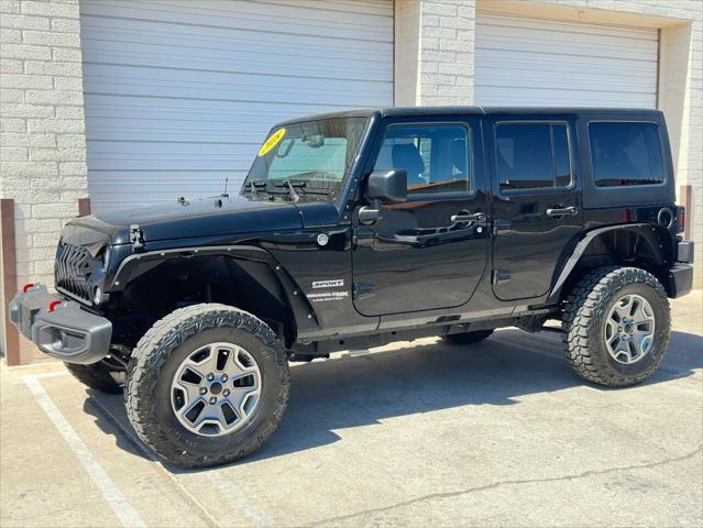 used 2018 Jeep Wrangler JK Unlimited car, priced at $22,995